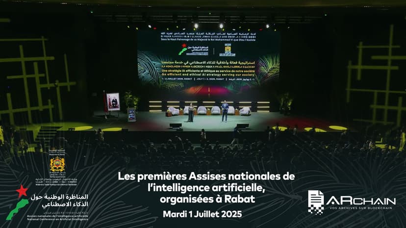  Présents aux Assises Nationales de l'Intelligence Artificielle à Rabat 